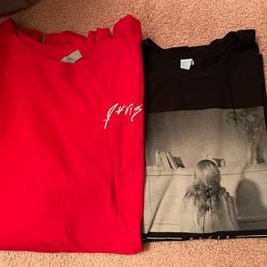 Two PVRIS T-shirts
